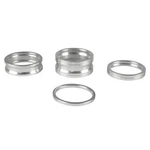 Hope Doctor 2.5MM, 10MM&15MM Spacers For 1-1/8" Steerer Silver New. Fixed Price $19.99.