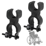 Giantree 2PCS Black Cane Holder For Universal Crutches, Stick Bracket. Fixed Price $8.26.