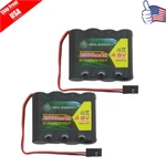 Geilienergy 2-PACK 4.8V 2000MAH Nimh Rx Receiver Battery Rc Futaba Hitec Jr. Fixed Price $18.29.