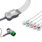 5-LEAD Ecg Cable With Resistance Aha EC-5039RS-A. Fixed Price $164.74.