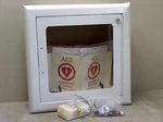 Zoll 8000-0814 Aed Enclosure Wall Mount White (flush) W/ Alarm 17" X. Fixed Price $85.00.