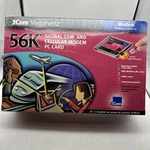 New 3COM Megahertz 3CXM756 56K Global Gsm Cellular Modem Pc Card Sealed *spanish. Fixed Price $24.95.