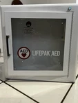 Lifepak Aed Wall Mount With Keys And Working Alarm. Fixed Price $65.00.