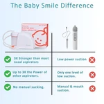 Babysmile Nasal Aspirator Bpa Free - White. Fixed Price $72.66.