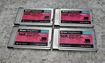 Lot Of (4) 3CXM756 3COM Megahertz 56K Global Gsm & Cellular Modem Pc Cards. Fixed Price $89.99.