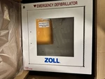 Zoll Aed Wall Cabinet With Alarm 8000-0855. Fixed Price $89.99.