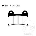 17437-SEMI-SINTERED Brake Pads V Compatible With Yamaha Xt 660 34 Hp,. Fixed Price $59.68.