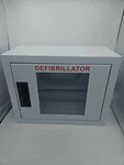 Aed Defibrillator Wall Cabinet Small Non-alarm Nib 14-3/4"L X 11-3/4" H 6-3/4". Fixed Price $65.00.