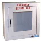 First Voice Defibrillator Storage Cabinet,white TS147SM. Fixed Price $293.04.