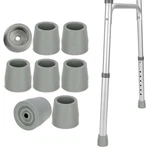 Mfe Walker And Commode Tips (set Of 8), 1-1/8" Grey Rubber Replacement Feet C.... Fixed Price $15.37.