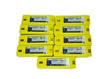 Lot Of 9 Cardiac Science Powerheart Aed G3 Pro Battery Yellow Parts Repair. Fixed Price $80.00.
