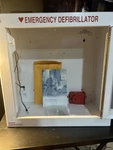 Zoll Aed Wall Cabinet With Alarm - 17" X 9". Fixed Price $75.00.